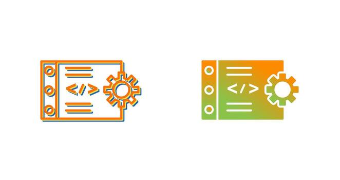 icono de vector de desarrollo