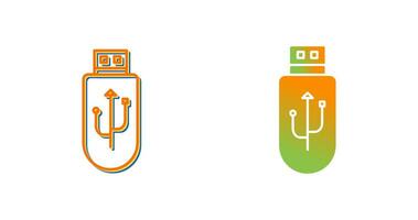 Usb Drive Vector Icon