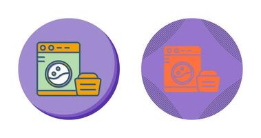 Washing Machine Vector Icon