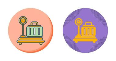 Luggage Scale Vector Icon