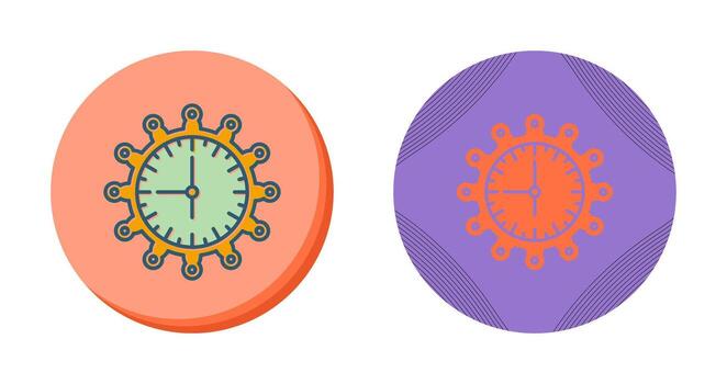 Clock Vector Icon