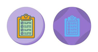 Checklist Vector Icon