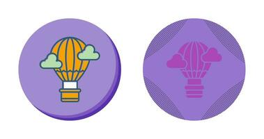 Hot Air Balloon Vector Icon