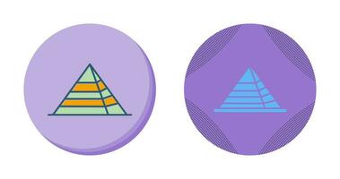 Pyramid Vector Icon