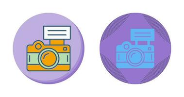 Camera Flash Vector Icon