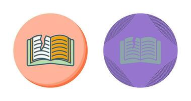 Teared Book Vector Icon