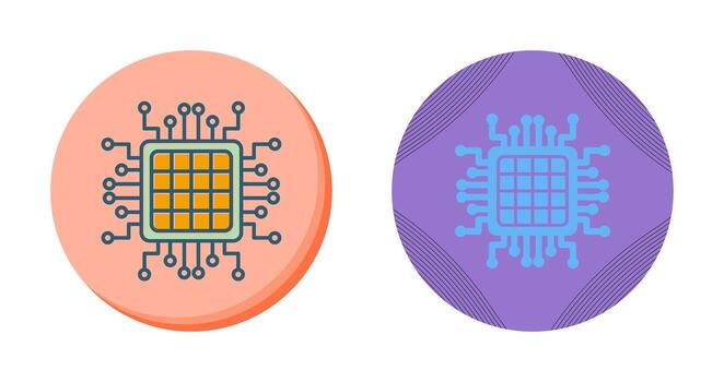 Processor Vector Icon