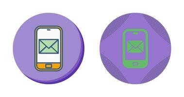 Smartphone mail Vector Icon