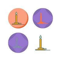 Bunsen Burner Vector Icon