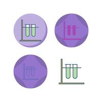 Test Tubes Vector Icon