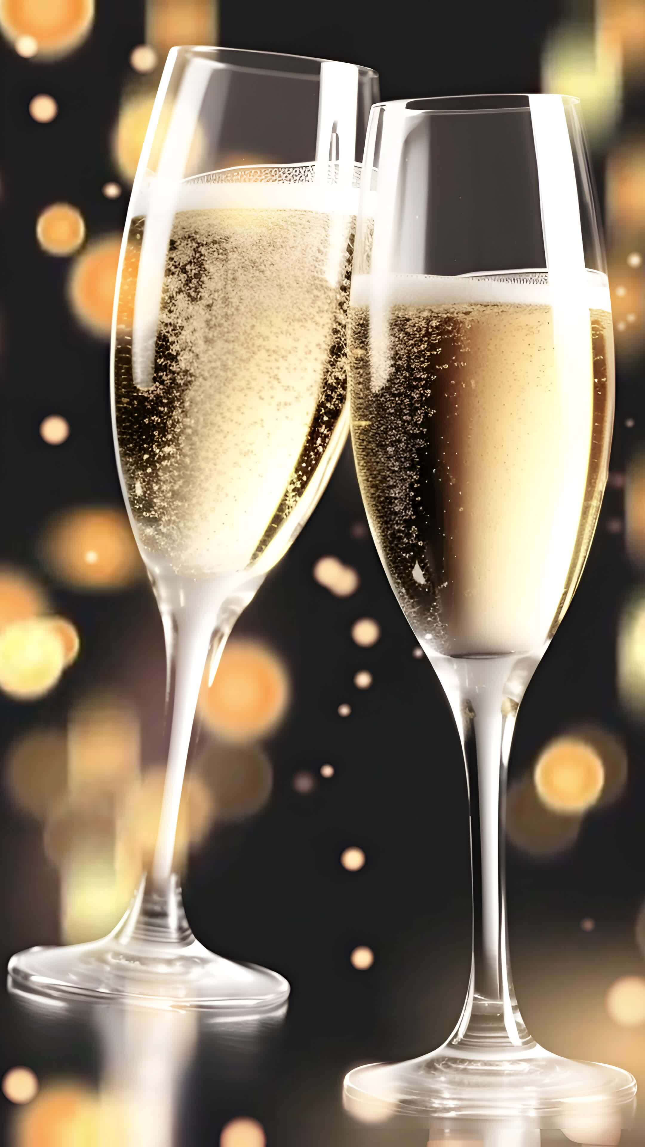 Champagne Toast Party Celebration Background Loop AI Generated 28726618