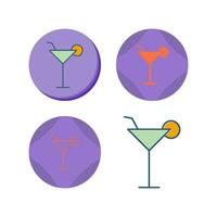 Cocktail Vector Icon