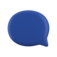 3d rendering of speech bubble icons, 3D Chat icon set. Set of 3d speak bubble. Chatting box, message box. Chat icon set. Balloon 3d style. png