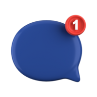 3d rendering of speech bubble icons, 3D Chat icon set. Set of 3d speak bubble. Chatting box, message box. Chat icon set. Balloon 3d style. png