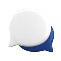 3d rendering of speech bubble icons, 3D Chat icon set. Set of 3d speak bubble. Chatting box, message box. Chat icon set. Balloon 3d style. png