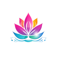 skönhet lotus logotyp ai generativ png