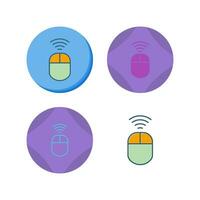 Wireless input device Vector Icon