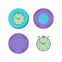 Clock Vector Icon