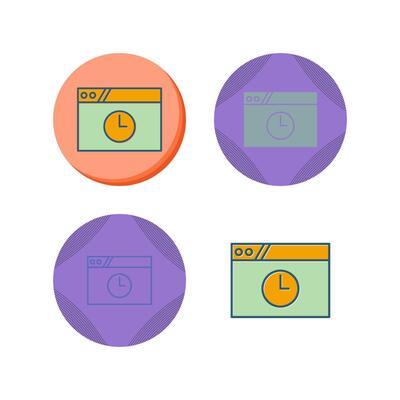 Timeout Vector Icon