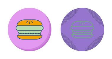 Hamburger Vector Icon