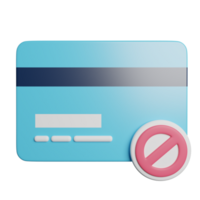 No crédito tarjeta prohibido png