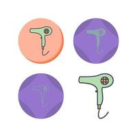 Blow Dryer Vector Icon