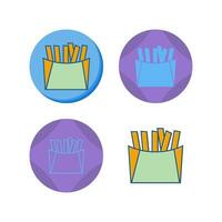 Fries Vector Icon