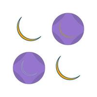 New Moon Vector Icon