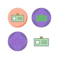 Identity Card Vector Icon