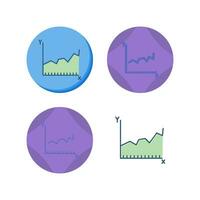 Graph Vector Icon