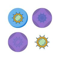 Sun Vector Icon