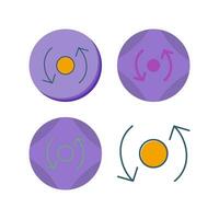 Synchronization Vector Icon