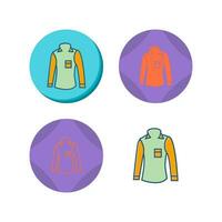 Casual Shirt Vector Icon