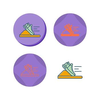 Starting Block Vector Icon