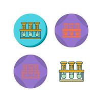 Test Tubes Vector Icon