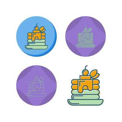 Pancake Vector Icon