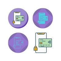 Secure Transactions Vector Icon