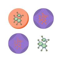 Molecules Vector Icon