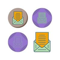 Letter Vector Icon