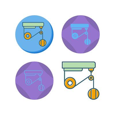 Pulley Vector Icon