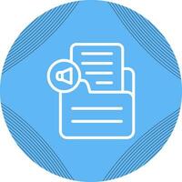 Document Insert Audio Vector Icon