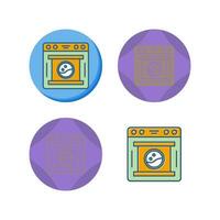 Washing Machine Vector Icon