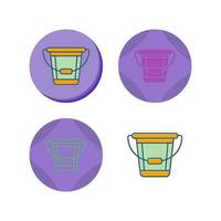 Bucket Vector Icon