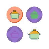 Cooking Pot Vector Icon