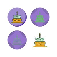 Cake Vector Icon