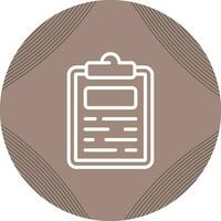 Clipboard Vector Icon