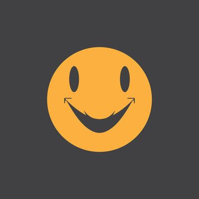 Smile icon emoticon symbol template