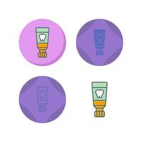 Toothpaste Vector Icon