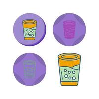 Glass Of Water Vector Icon