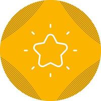 Shining Star Vector Icon